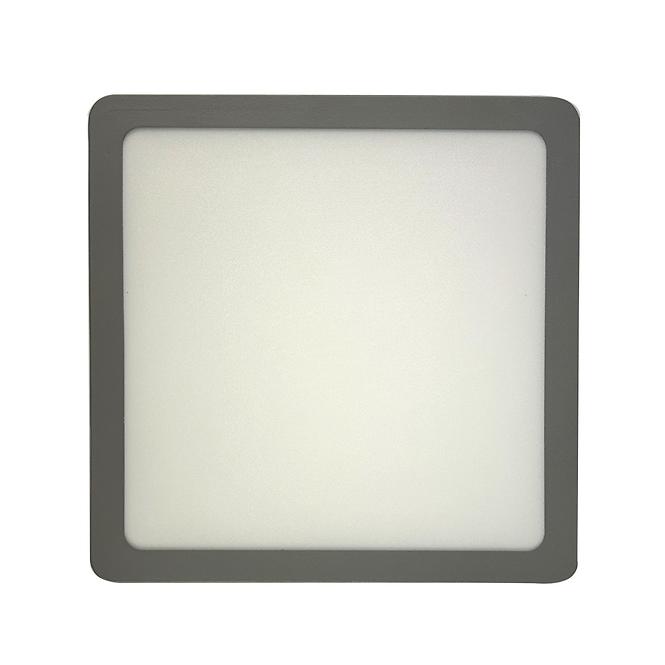 PANEL LED BLOCK 24W 4200K QUADRAT HELLGRAU