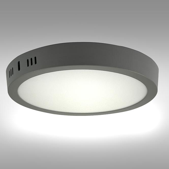 PANEL LED RING 18W 4200K RUND HELLGRAU