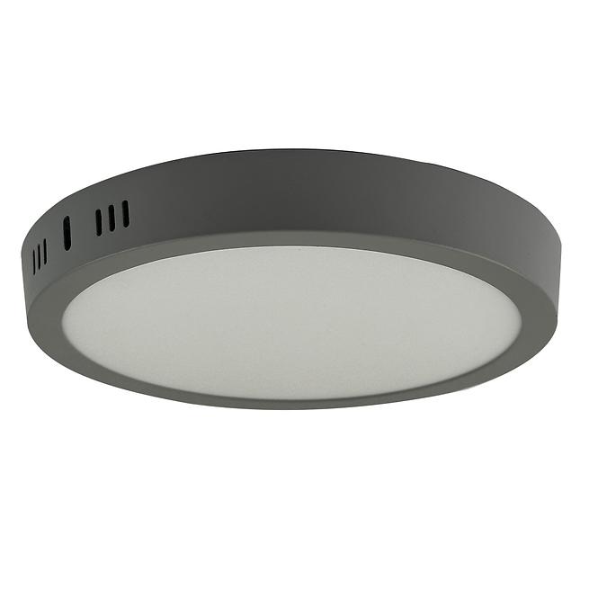 PANEL LED RING 18W 4200K RUND HELLGRAU