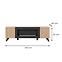 Tv Tisch -K LIAM  HJZ LM  hickory jackson/schwarz,3