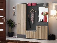 Vorzimmerwand MARCO III artisan/anthrazit anas mc3