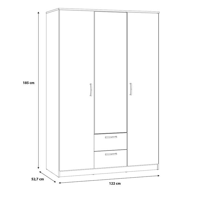 Schrank NIKO niks82-d78 eiche artisan