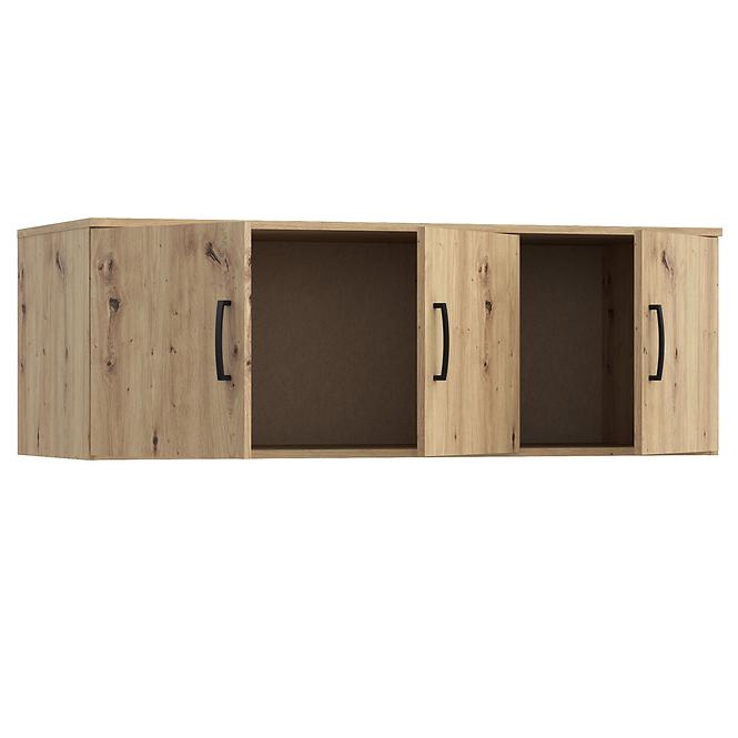 Schrankaufsatz NIKO nikn83-d78 eiche artisan