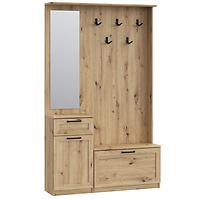 Vorzimmerwand NIKO nikd041-d78 eiche artisan