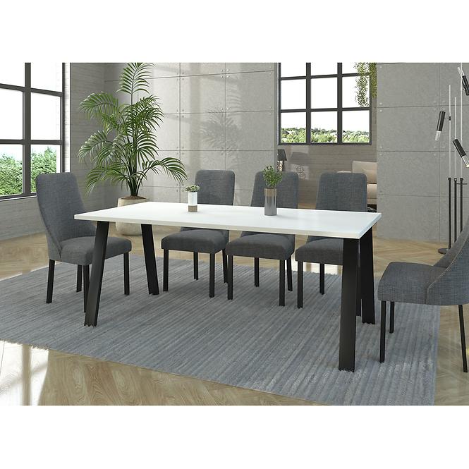 36SY+STŮL KLEO 185X90 – BILY