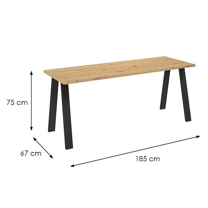 36SY+STŮL KLEO 185X67 – ARTISAN