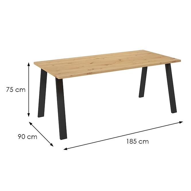 36SY+STŮL KLEO 185X90 – ARTISAN