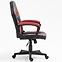Gaming-Stuhl Toledo schwarze/rot,4