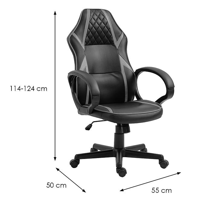Gaming-Stuhl Dexter schwarze/Grau