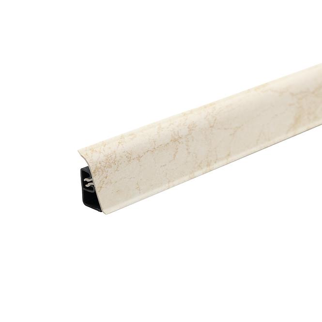 Arbeitsplattenleiste BL 44 3 m 37x24 Marmor latina 136