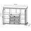 Vitrine Kora 158cm Samoa King, KK6,3