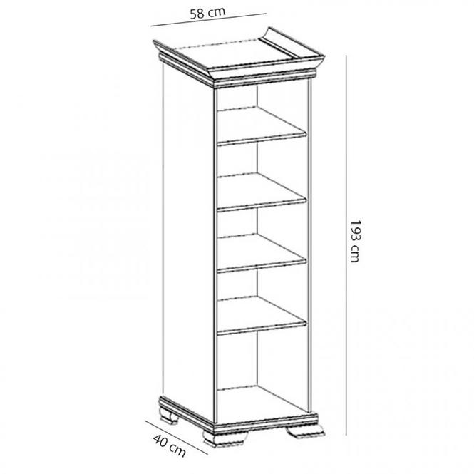 Schrank Kora 58cm Samoa King, KRD1