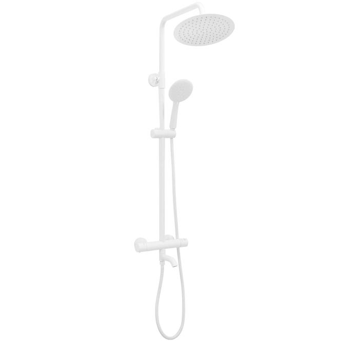 Duschset mit Thermostat Lungo Rea P6608 Weiß