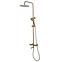 Duschset mit Thermostat Lungo Rea P6604 Gold gebürstete Oberfläche,2