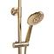 Duschset mit Thermostat Lungo Rea P6604 Gold gebürstete Oberfläche,4