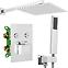Unterputz Duschset mit Thermostat Fenix-Davis Rea P6356 Chrom