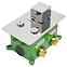 Unterputz Duschset mit Thermostat Fenix-Davis Rea P6356 Chrom,5