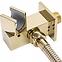 Unterputz Duschset mit Thermostat Fenix-Davis Rea P6324 Gold,4