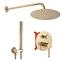 Unterputz Duschset Lungo Rea P4160 Gold gebürstete Oberfläche