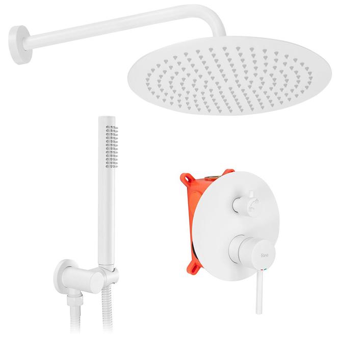 Unterputz Duschset Lungo Rea P8540 Weiß