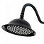 Duschset Retro Rea P2366 Schwarz gebürstete Oberfläche,3