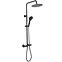 Duschset mit Thermostat Vincent Rea P6600 Schwarz
