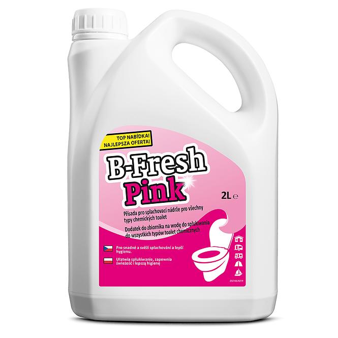 Nachfüller für Chemietoiletten  B-fresh 2 l Rosa