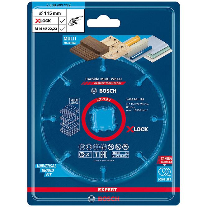 Expert Carbide Multi Wheel X-Lock cutting disc 115 mm