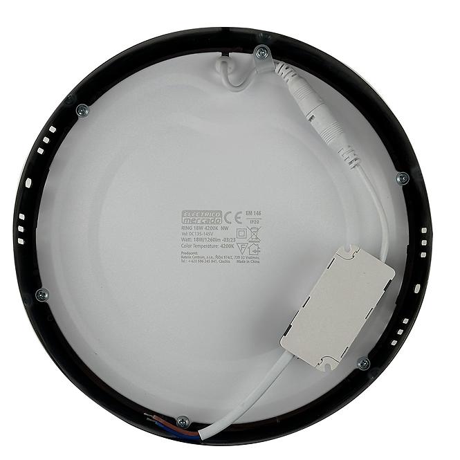 PANEL LED RING 18W 4200K RUND SATIN