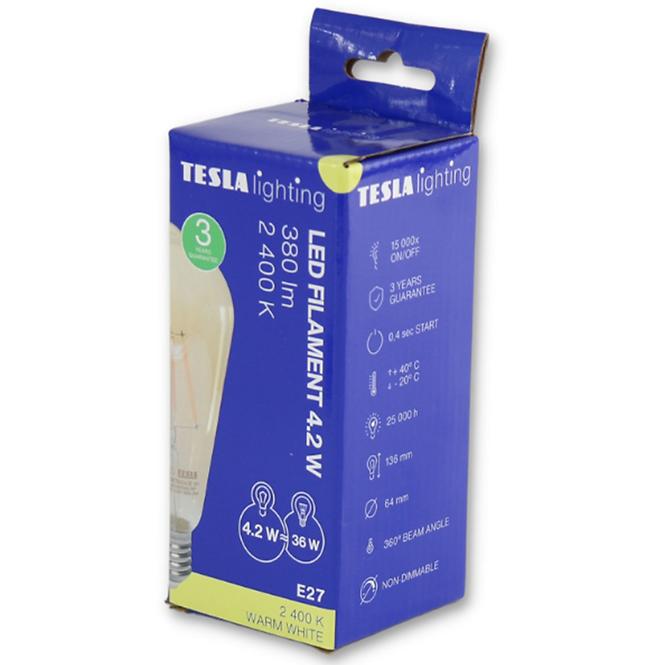 LED Lampe cone bulb vintage 4.2W E27 2400K 380LM