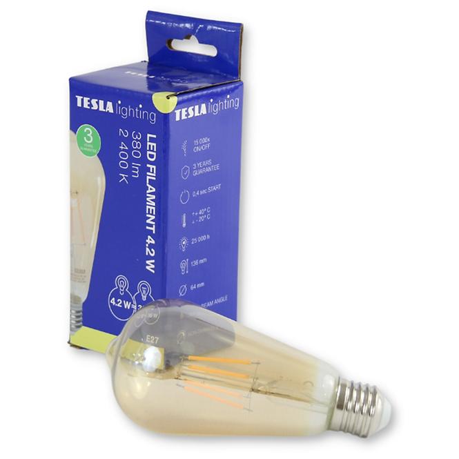 LED Lampe cone bulb vintage 4.2W E27 2400K 380LM