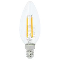 LED Lampe filament retro Kerze 6W E14 2700K 806LM