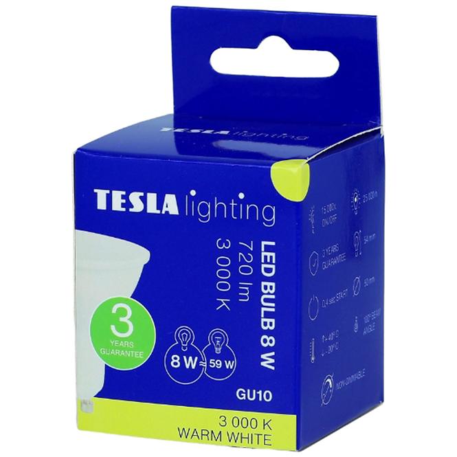 LED Lampe 8W GU10 3000K 720LM