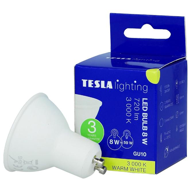 LED Lampe 8W GU10 3000K 720LM
