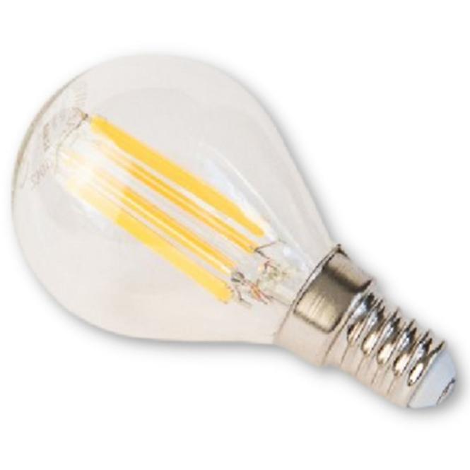 LED Lampe miniglobe filament retro 6W E14 2700K 806LM