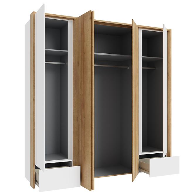 Schrank Whiteheaven 205 cm LNBS3411B-M216 mit Beleuchtung,4