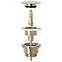 Waschbeckenauslauf klik-klak universal Rea A2360 Gold,2