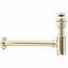 Siphon mit Abfluss klik-klak universal Rea A5692 Gold
