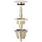 Siphon mit Abfluss klik-klak universal Rea A5692 Gold,3