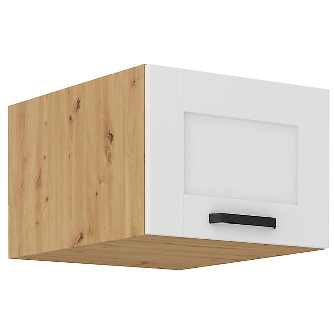 Küchenschrank Luna weiß matt/artisan 50 Nagu-36 1F
