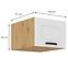 Küchenschrank Luna weiß matt/artisan 50 Nagu-36 1F,2