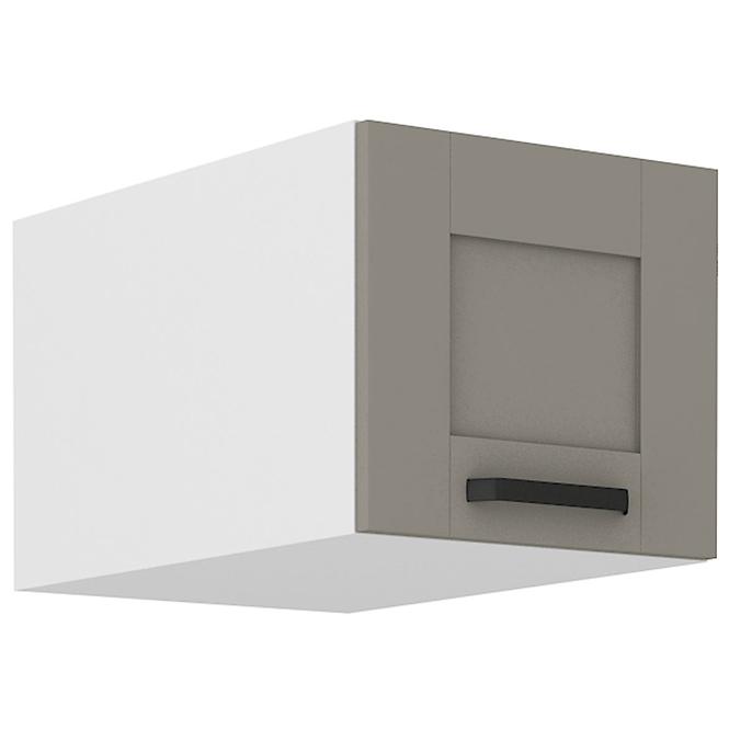 Küchenschrank Luna claygrey/weiß 40 Nagu-36 1F