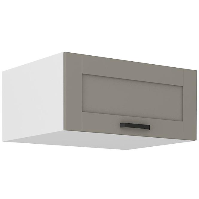 Küchenschrank Luna claygrey/weiß 80 Nagu-36 1F