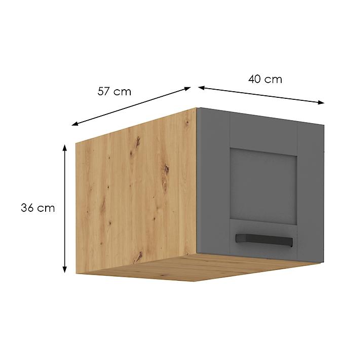 Küchenschrank Luna dustgrey/artisan 40 Nagu-36 1F