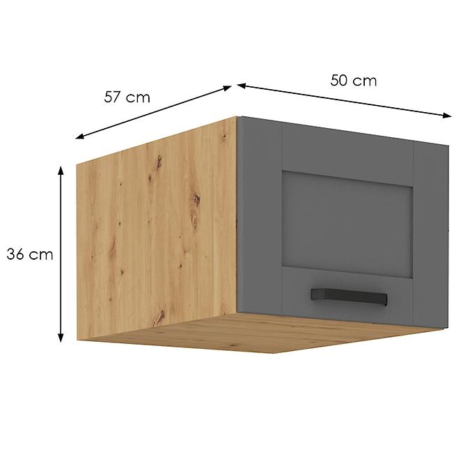 Küchenschrank Luna dustgrey/artisan 50 Nagu-36 1F