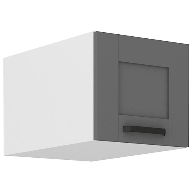 Küchenschrank Luna dustgrey/weiß 40 Nagu-36 1F