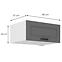 Küchenschrank Luna dustgrey/weiß 80 Nagu-36 1F,2