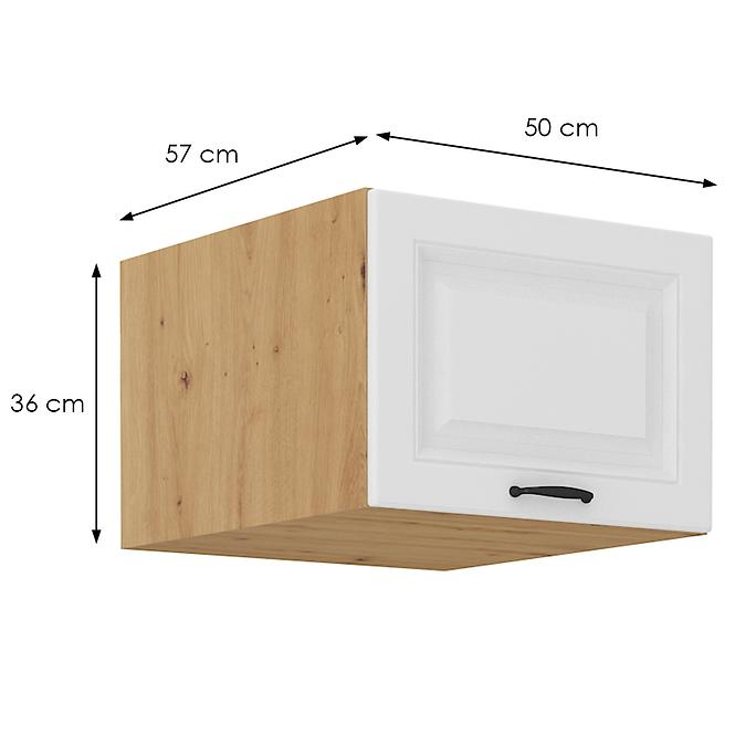 Küchenschrank Stilo weiß matt/artisan 50 Nagu-36 1F