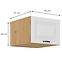 Küchenschrank Stilo weiß matt/artisan 50 Nagu-36 1F,2