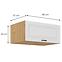 Küchenschrank Stilo weiß matt/artisan 80 Nagu-36 1F,2